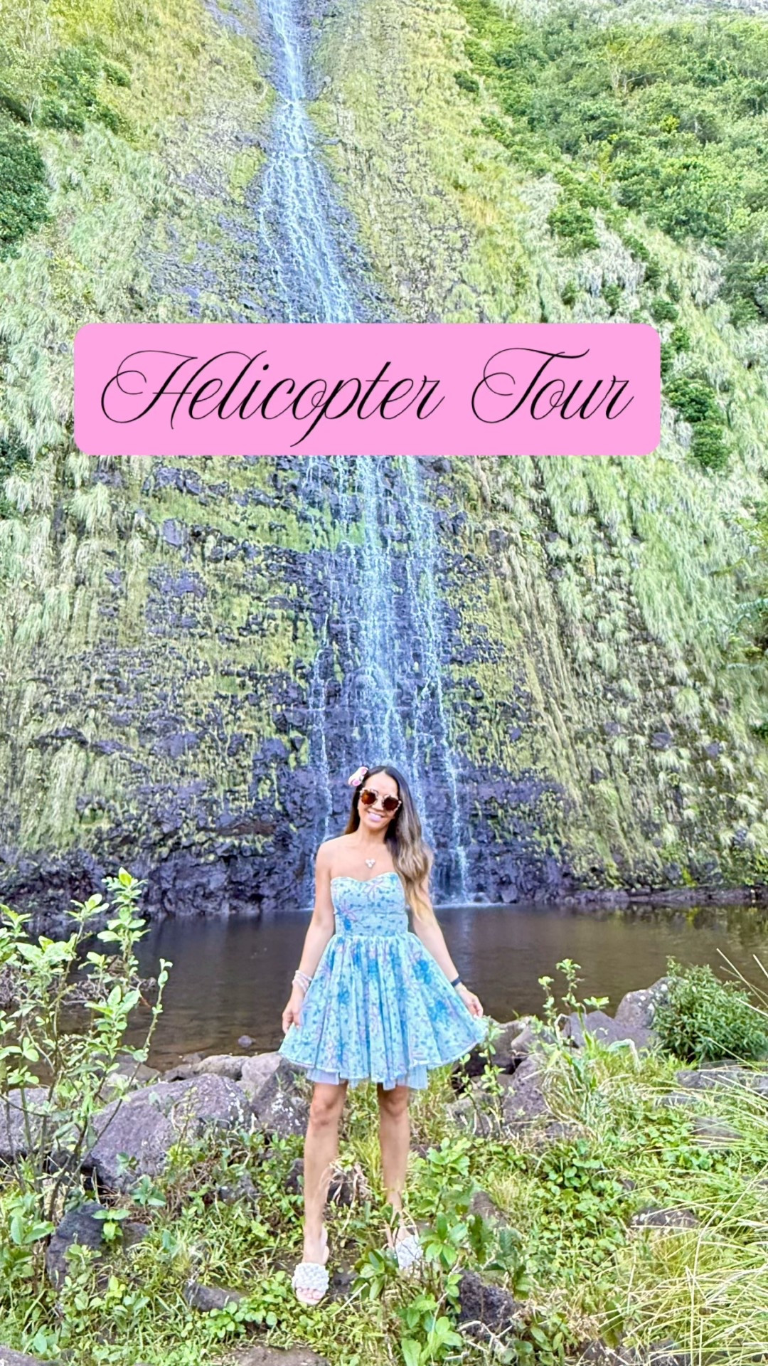 Helicopter 🚁 tour of The Big Island 

#LTKPetite #LTKTravel #LTKdayinmylife