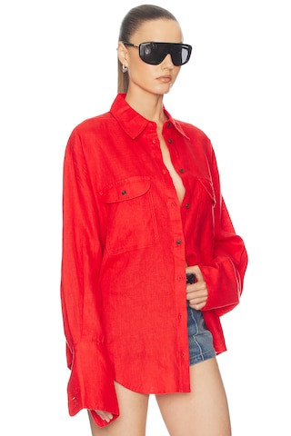 Washed Linen Shirt
                    
                    Helsa | Revolve Clothing (Global)