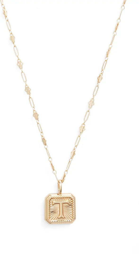 MIRANDA FRYE Harlow Initial Pendant Necklace | Nordstrom | Nordstrom