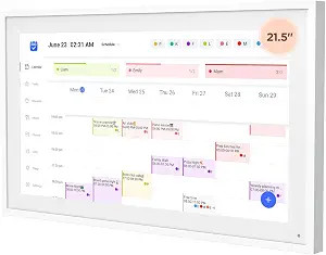 21.5 Inch Smart Digital Calendar, Wall Electronic Calendar, 1920 * 1080 IPS Full HD Touch Screen ... | Amazon (US)
