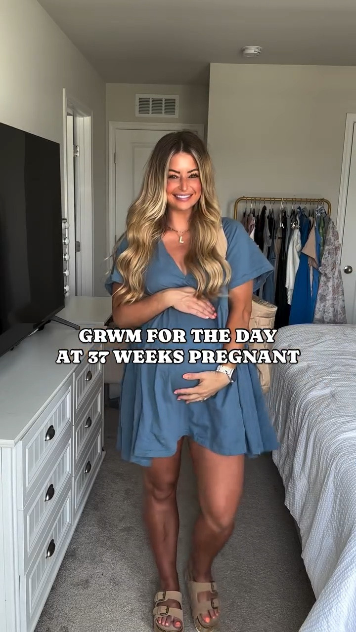 GRWM for the day at 37 weeks pregnant! Wearing a medium in this dress! 


maternity fashion | summer style | summer looks | mom outfit
#bumpstyle #Itkbump #maternityfashion #casualstyle #amazonfashion #summerfashion

#LTKMidsize #LTKU #LTKBump