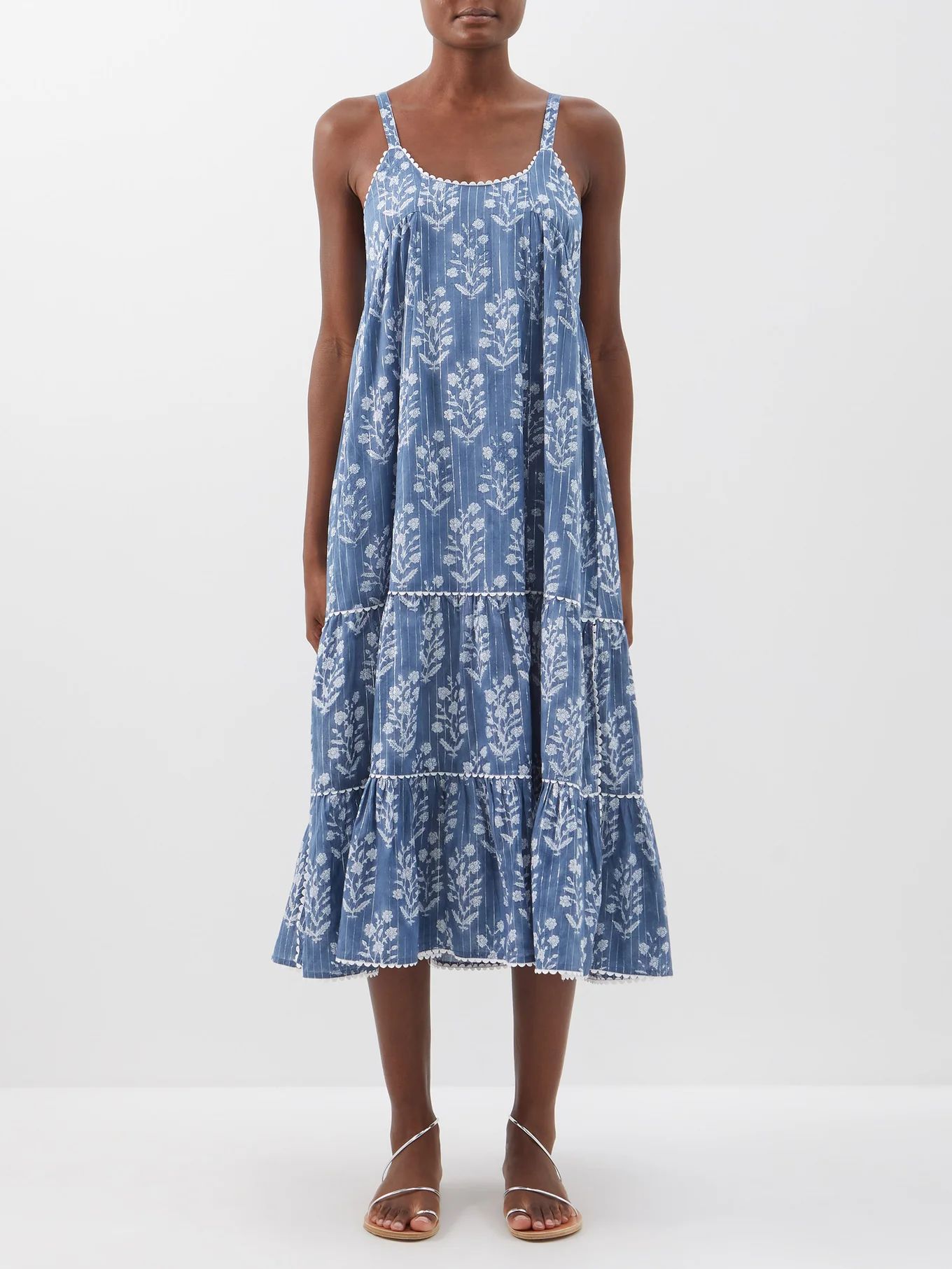 Floral-print cotton dress | Juliet Dunn | Matches (US)