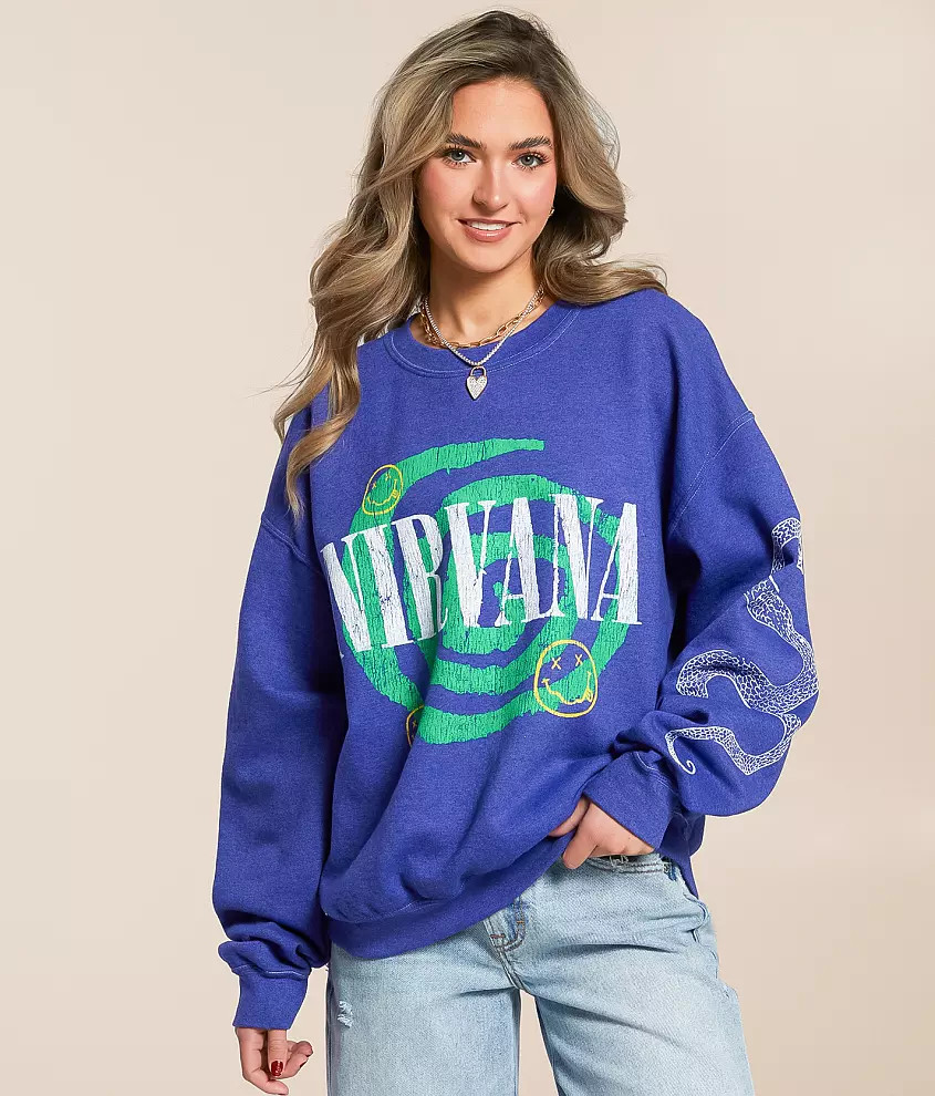 Nirvana Oversized Band Pullover | Buckle