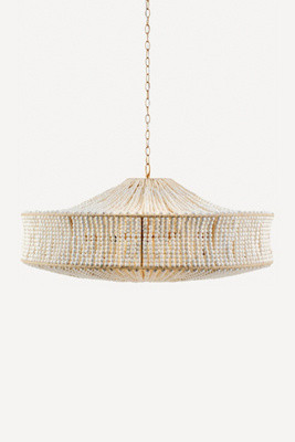 Belem Beaded Wood Chandelier | Anthropologie (US)