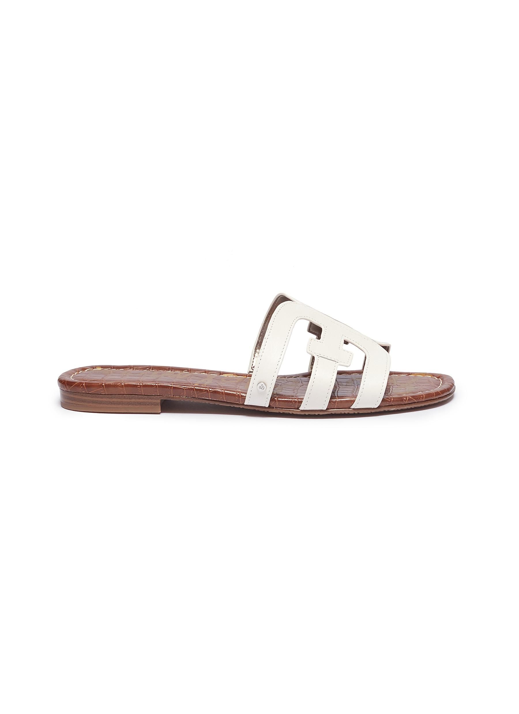 'Bay' leather slide sandals | Lane Crawford (US)