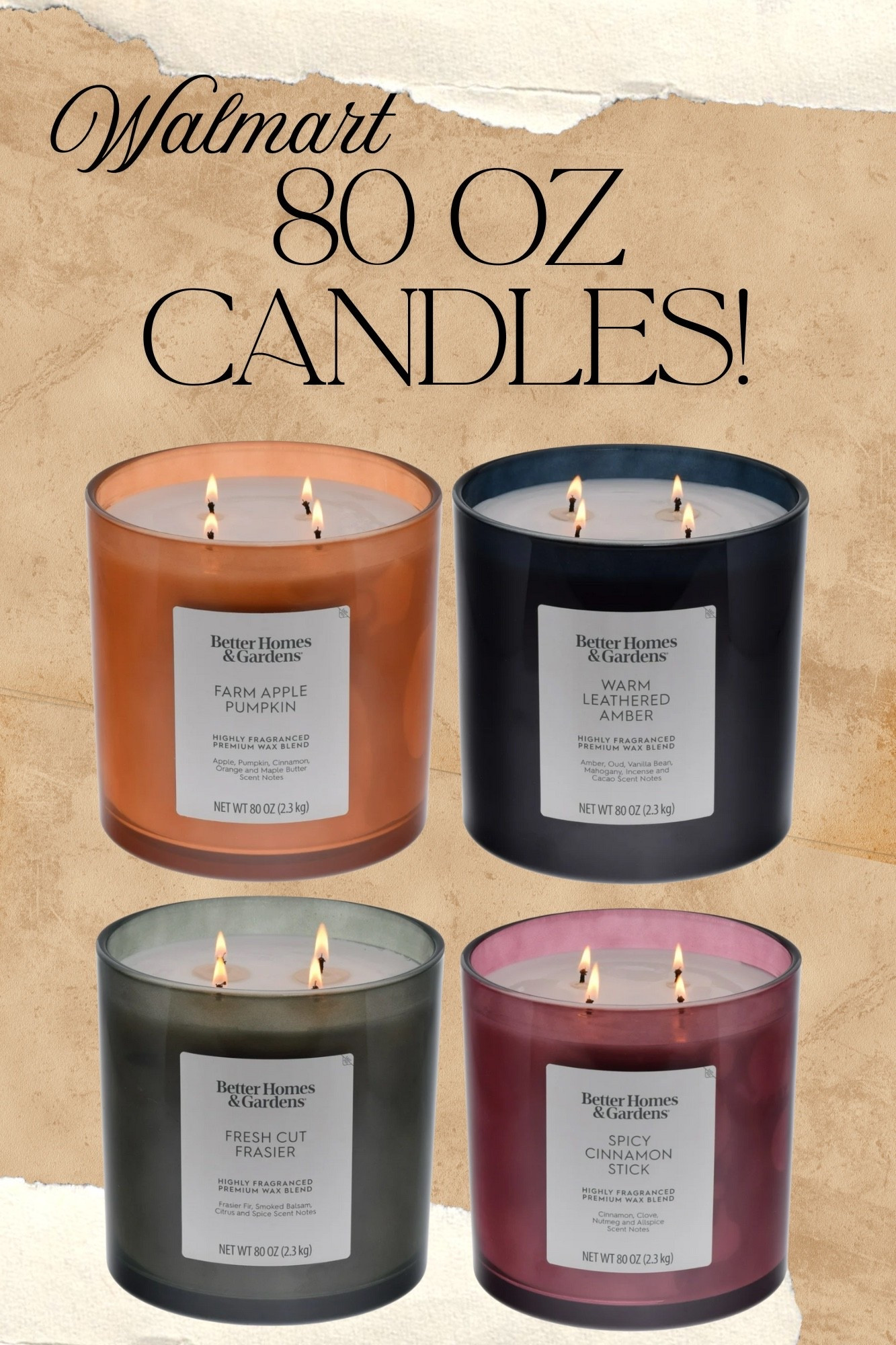 These big boys are going fast! $33 for an 80oz candle…. YES!! Grab yours quick! 

#LTKHome #LTKSeasonal #LTKFindsUnder50