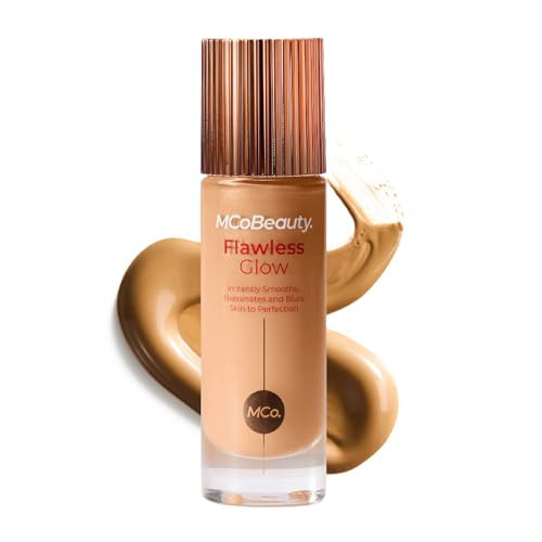 MCoBeauty Flawless Glow Luminous Skin Filter - 4.5 Medium - 4-in-1 Luminous Primer, Foundation Booster & Liquid Highlighter with Squalane - Radiant Glow Complexion Perfector Face Makeup | Amazon (US)