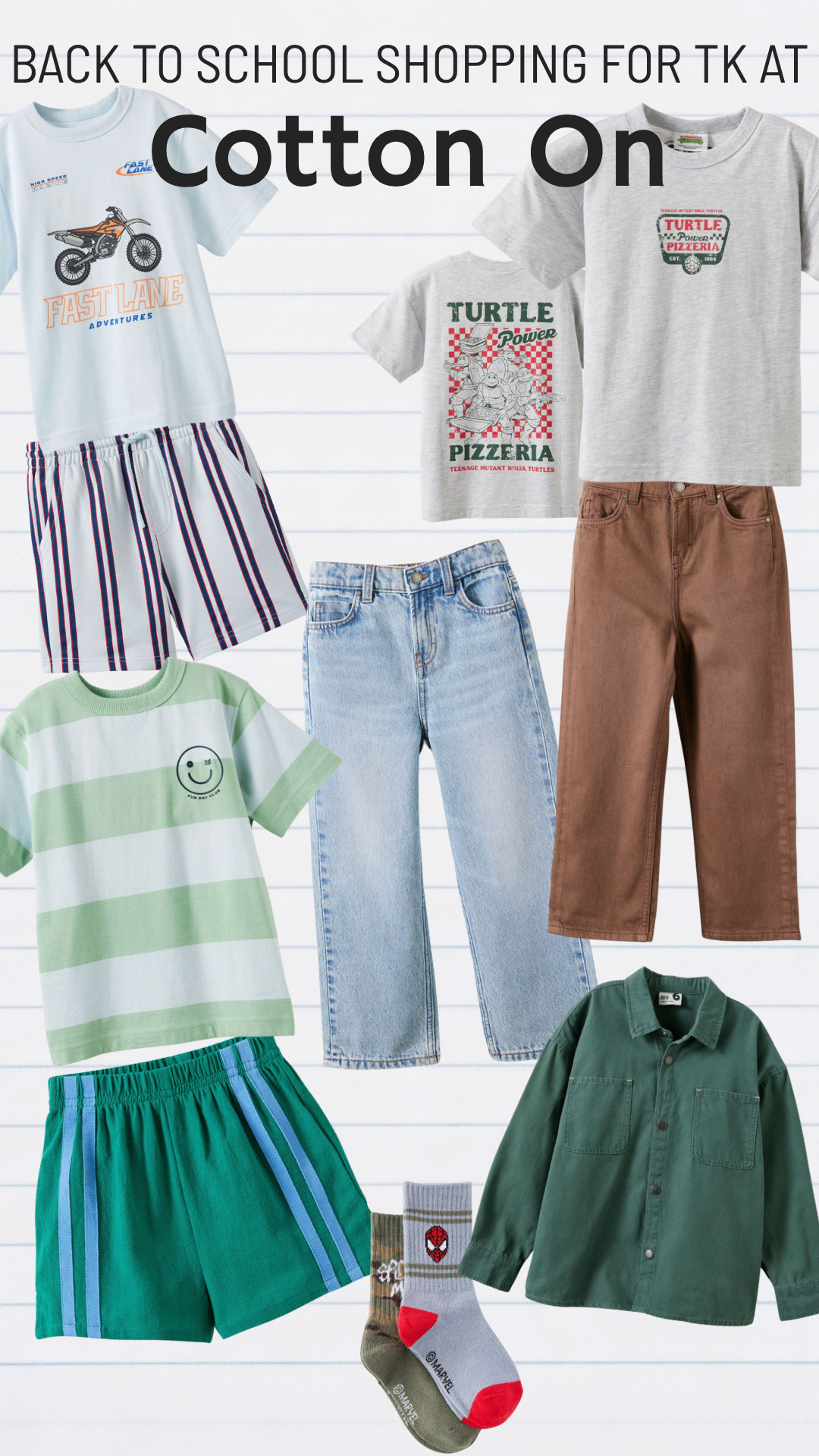 basics for our soon to be TKer 

 #LTKootd #LTKmomlife #LTKKids