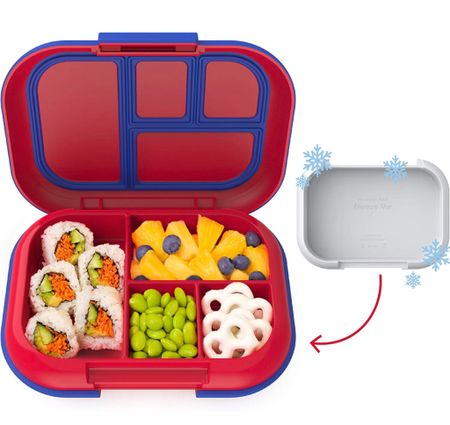 This fun lunch box keeps your little ones food separate, cold, and fresh! Perfect for sandwiches and fruit. Easy to clean and comes in a variety of colors. 

#LTKfamily #LTKkids