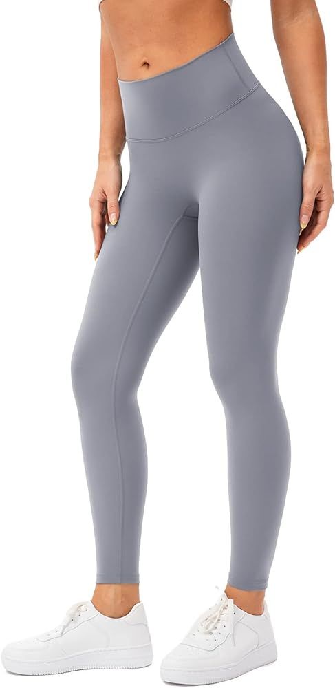 Lavento Women's All Day Soft Yoga Leggings No Front Seam - Buttery Soft Workout Active Legging for W | Amazon (US)