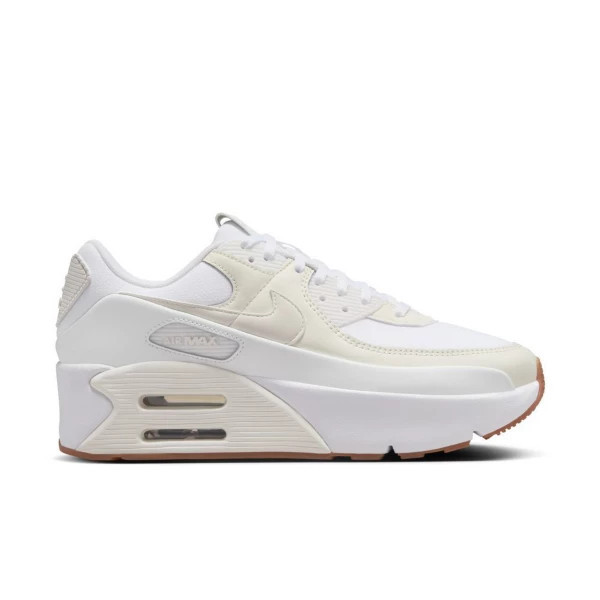 Women's Nike Air Max 90 LV8 Sneakers sneakers-athletic-shoes 8.5 Regular White/Sail-Soft Pearl-Platinum Tint | Scheels