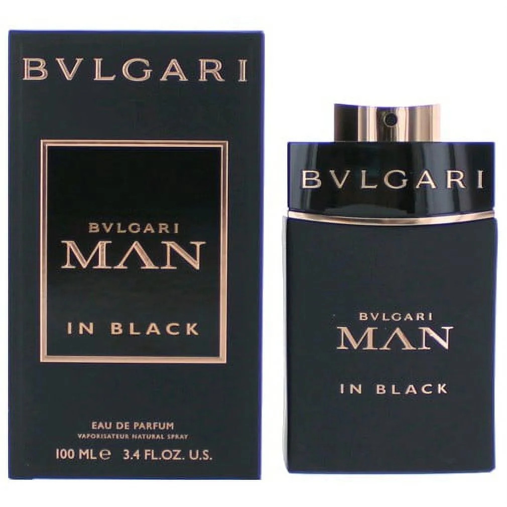 Bvlgari MAN in Black by Bvlgari, 3.4 oz Eau De Parfum Spray for Men - Walmart.com | Walmart (US)