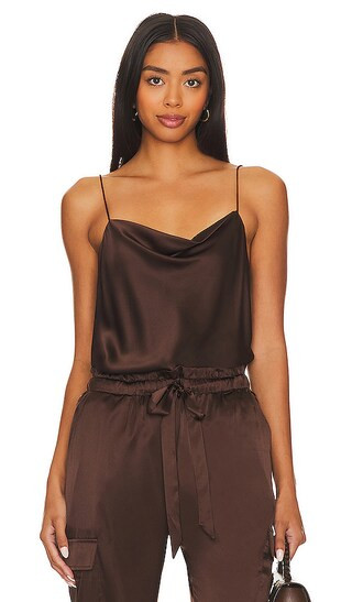 Axel Bodysuit in Clove | Revolve Clothing (Global)
