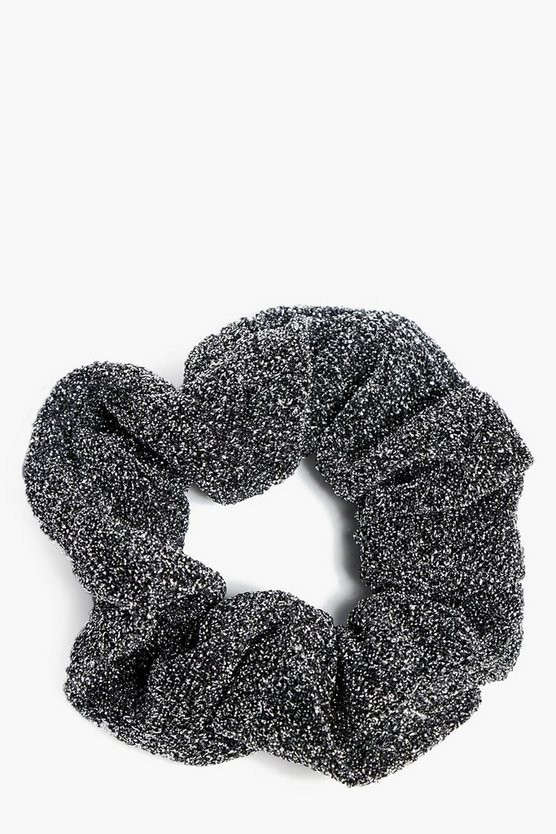 Robyn Sparkly Glitter Scrunchie | Boohoo.com (US & CA)