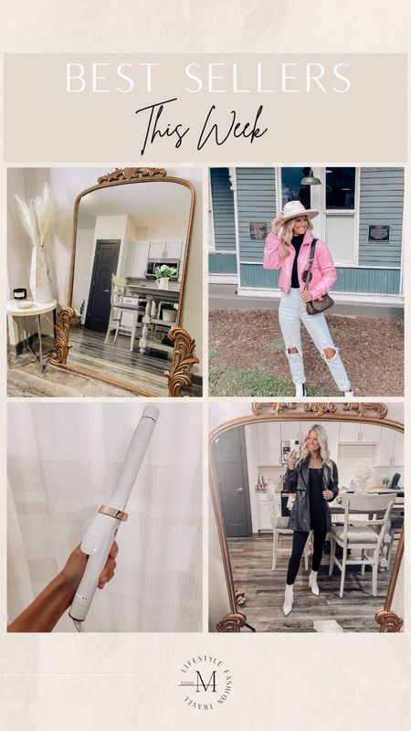 Best Sellers this week! 🤍💕

#LTKBeauty #LTKSeasonal #LTKtravel #valentinesday #traveloutfit #valentinesdayoutfit #jeans #home #mirror #louisvuittondupe #dhgate #amazon #whiteboots #weekendoutfit #homedecor #t3 #t3micro #curlingiron #beautyproducts #lulus

#LTKhome #LTKstyletip #LTKFind