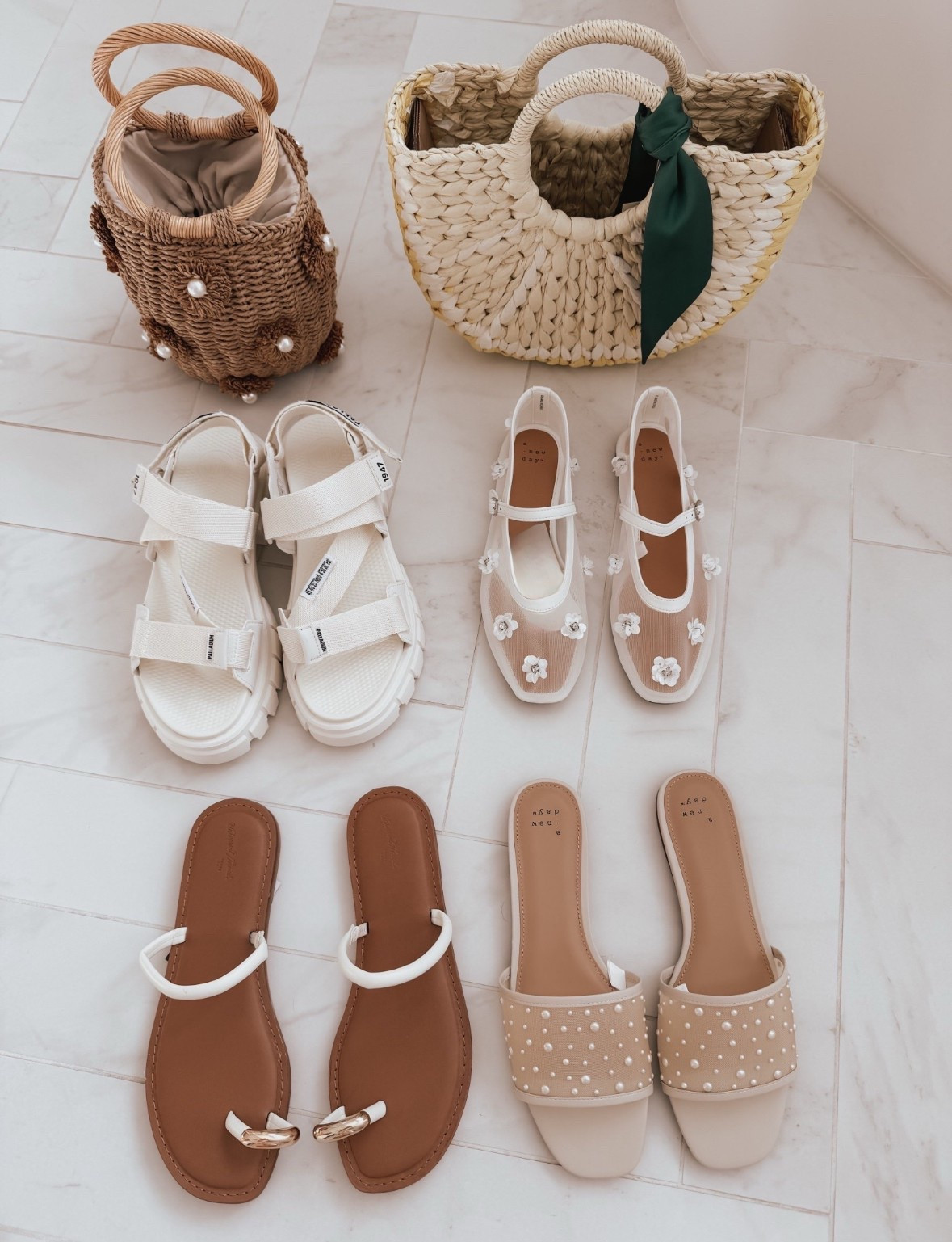 These spring and summer sandals are perfect for all different vacations and events 



#LTKSeasonal #LTKItBag #LTKShoeCrush