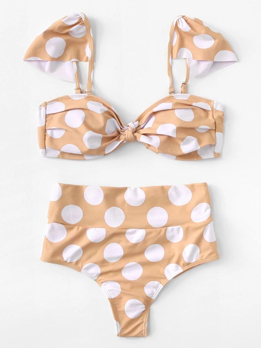 Polka Dot Bikini Set | SHEIN