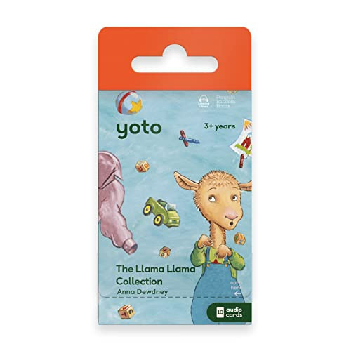 Yoto The Llama Llama Collection by Anna Dewdney – 10 Kids Audio Cards for Use with Player & Mini All-in-1 Audio Device, Screen-Free Listening with Fun Playtime, Bedtime & Travel Stories, Ages 2+ | Amazon (US)