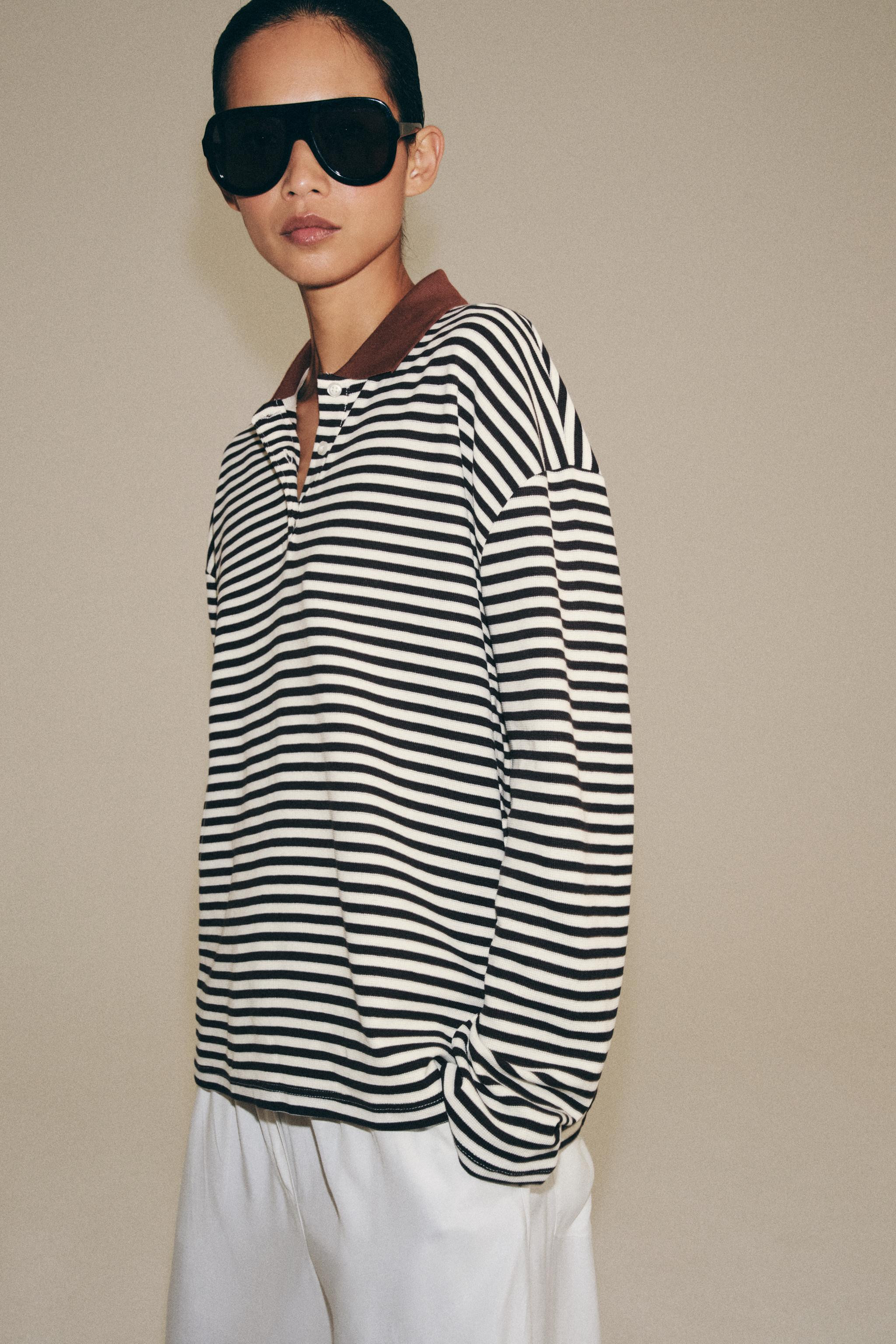 STRIPED POLO SHIRT | Zara US