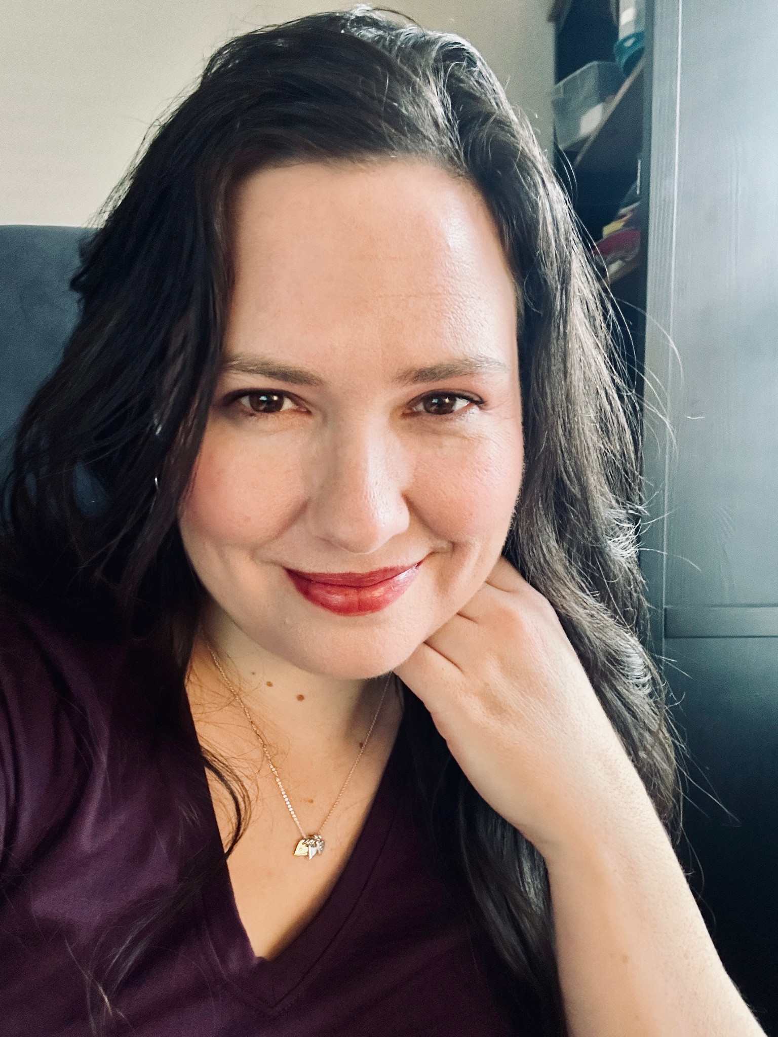 Purple always makes me feel pretty! (This is Marionberry by wool& and I swear it looks good on everyone!). Also have to share my fave lipstick and heart necklace in for “Galentine’s” month! 

#LTKBeauty #LTKStyleTip #LTKMostLoved