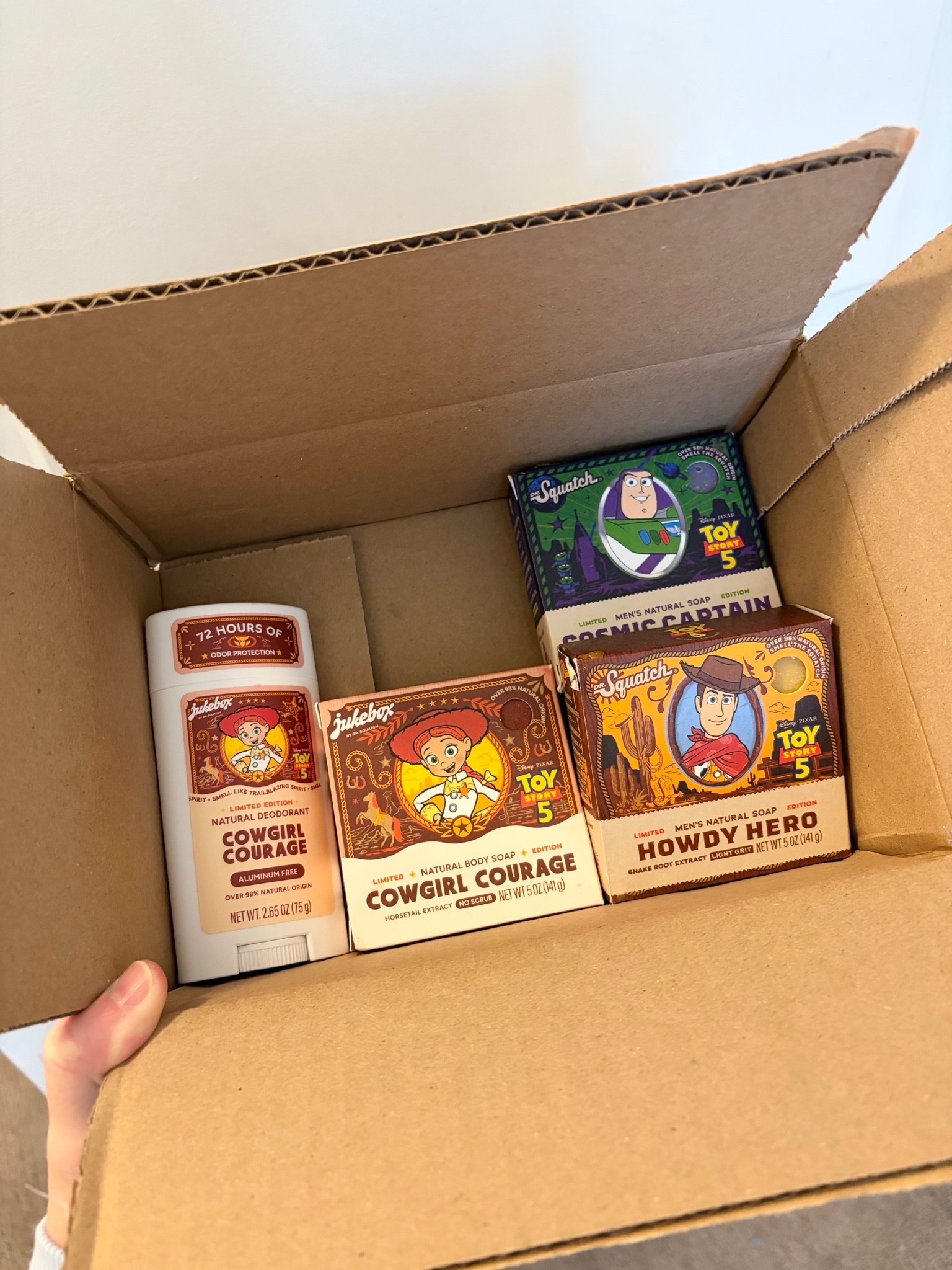 Jukebox sent me the cutest Toy Story deodorant and soap bars with Jessie, Woody, and Buzz Lightyear! You can get them at Walmart 🤠

#LTKBeauty #LTKselfcare #LTKSeasonal