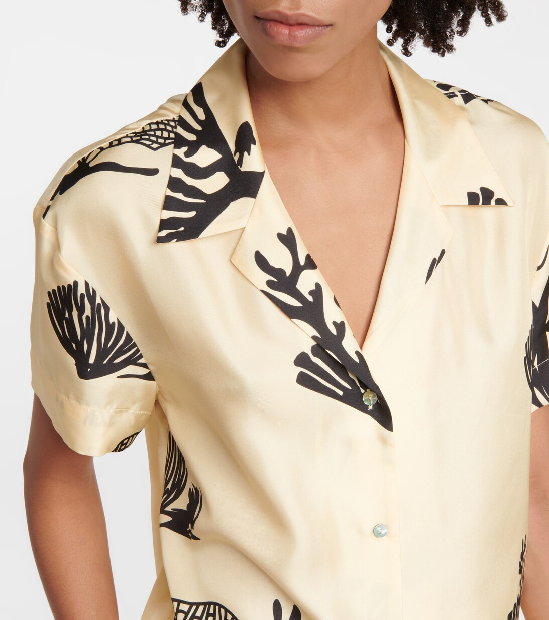 AscenoPrague printed silk shirt | Mytheresa (UK)