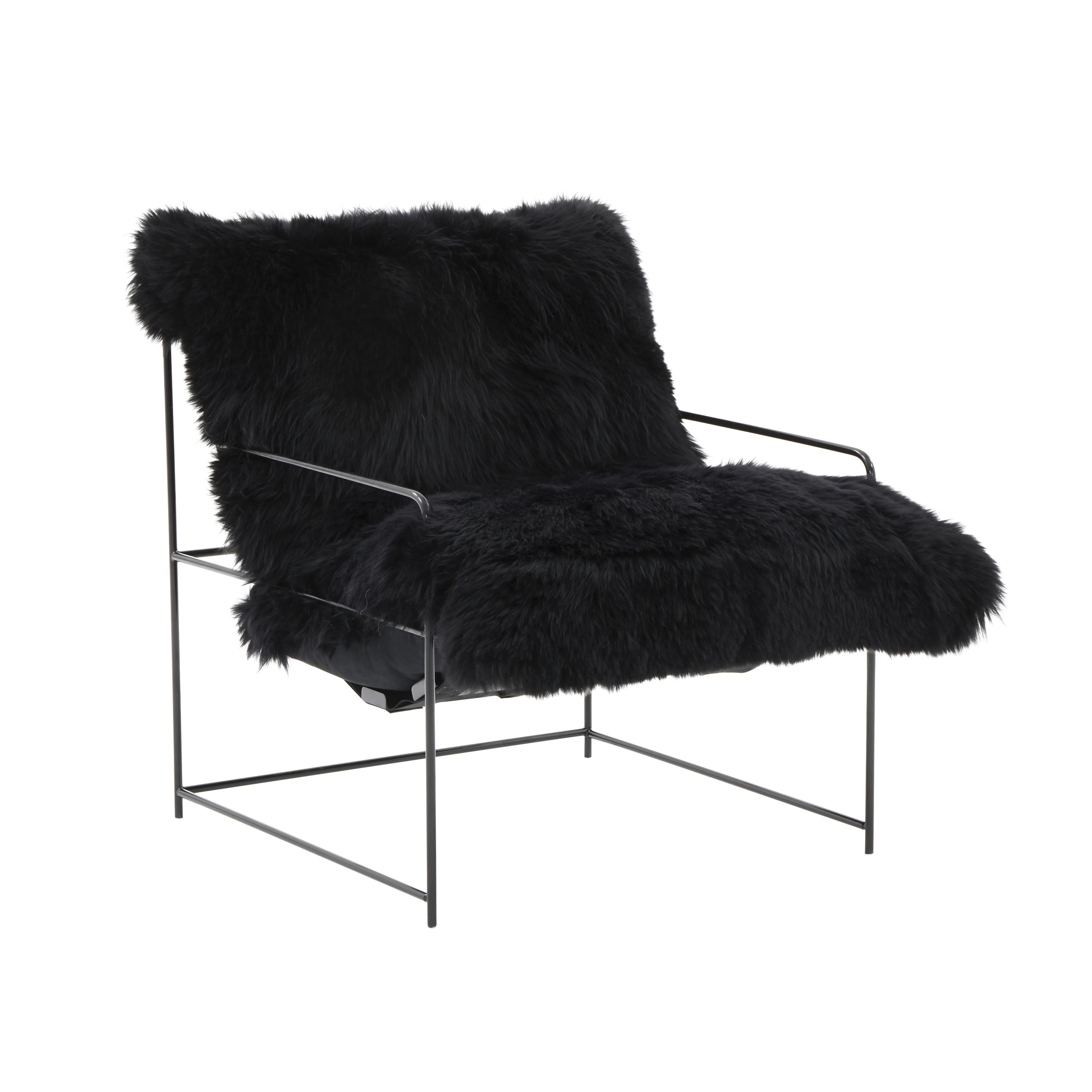 Willa Arlo™ Interiors Palmeri Genuine Sheepskin Chair & Reviews | Wayfair | Wayfair North America
