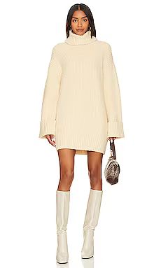 Lovers and Friends Braewyn Sweater Dress in Cream from Revolve.com | Revolve Clothing (Global)