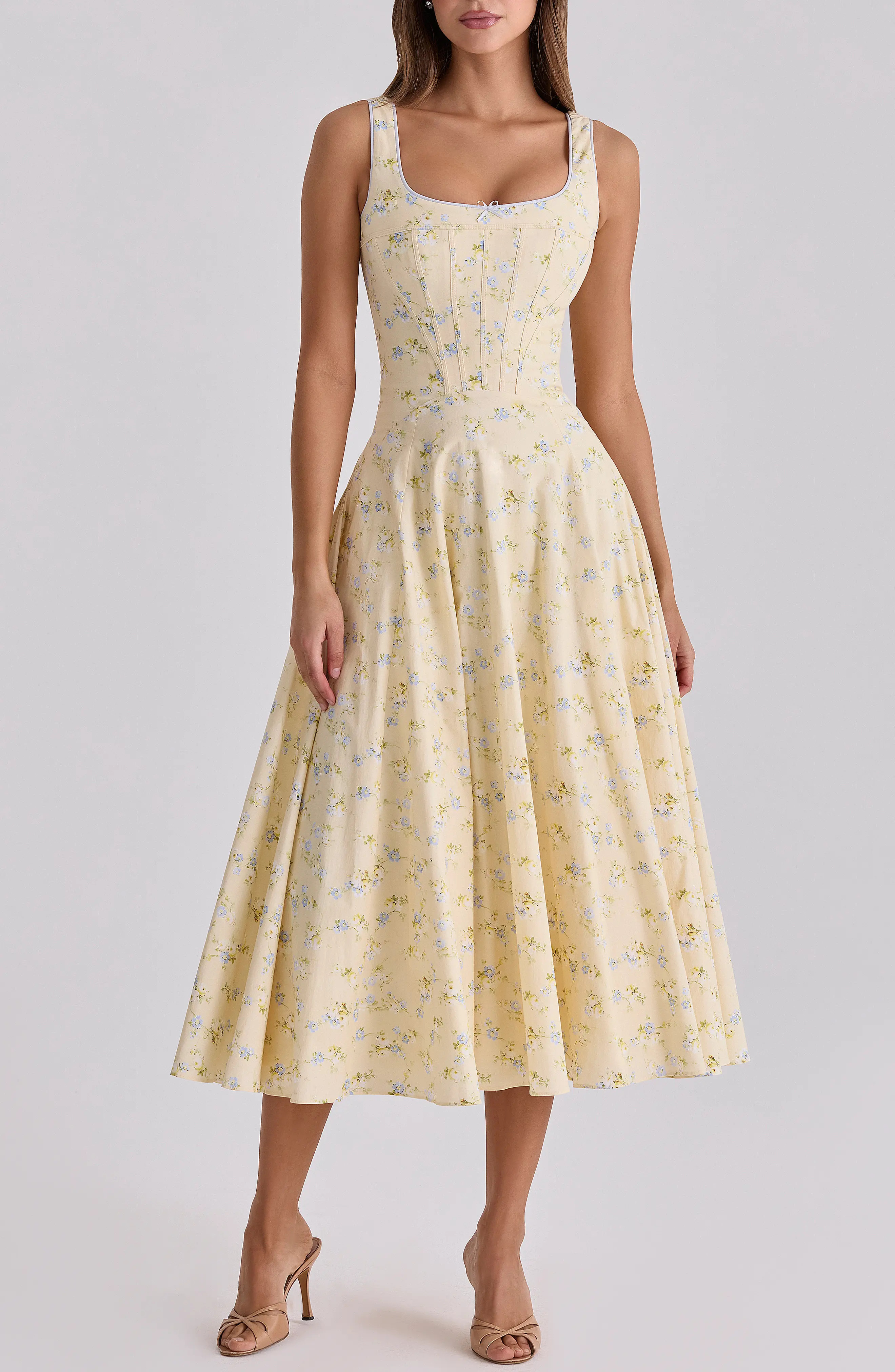 Jaime Floral Stretch Cotton Dress (Women) | Nordstrom | Nordstrom
