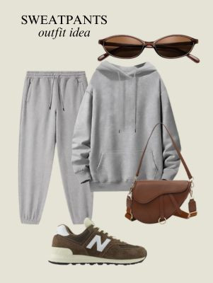 Gray sweatsuit styled 

#LTKFindsUnder50 #LTKTravel #LTKFindsUnder100