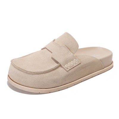 Project Cloud Women's | Genuine Suede Clogs | Plush and Soft Insole | Arch Support | Lightweight | Non-Slip - Foamy Storm Suede / 6 | Project Cloud