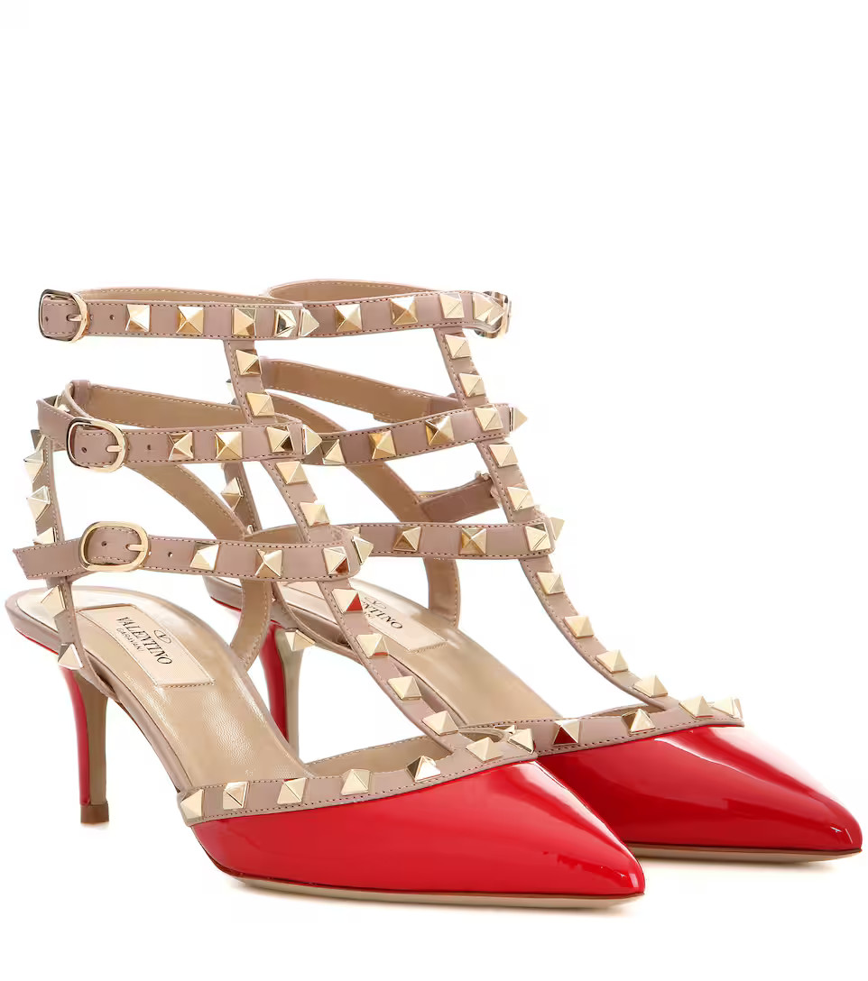 Valentino Garavani Rockstud patent leather pumps | Mytheresa (US/CA)