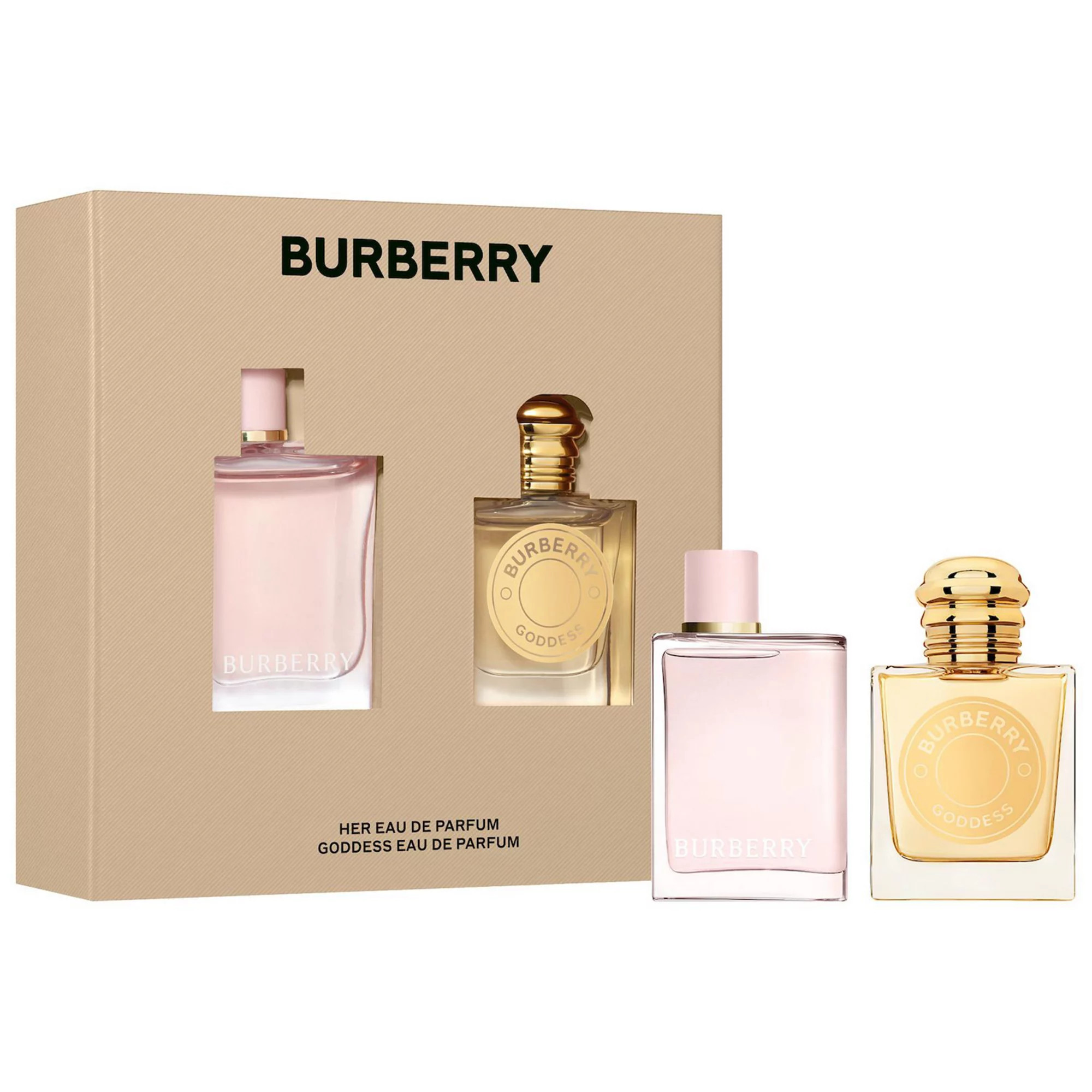 BURBERRY Mini Her & Goddess Perfume Duo Set | Kohl's