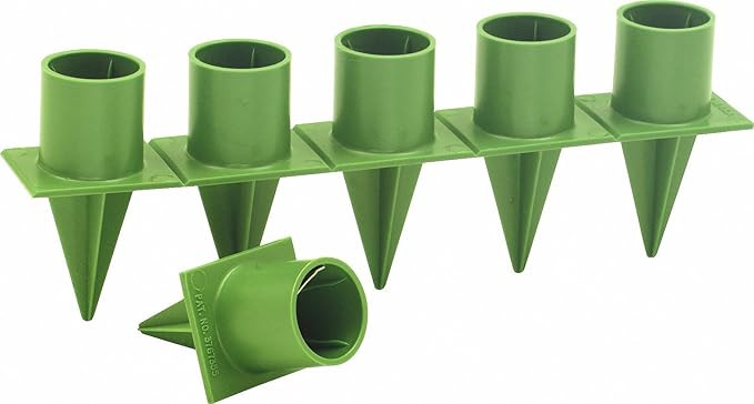 Taper Candle Holder Standard 1" Green 36 Pieces Per Package Candleholder | Amazon (US)
