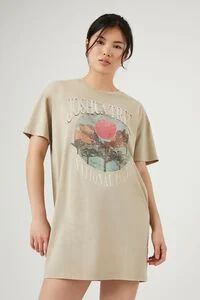 Joshua Tree Graphic T-Shirt Dress | Forever 21 (US)
