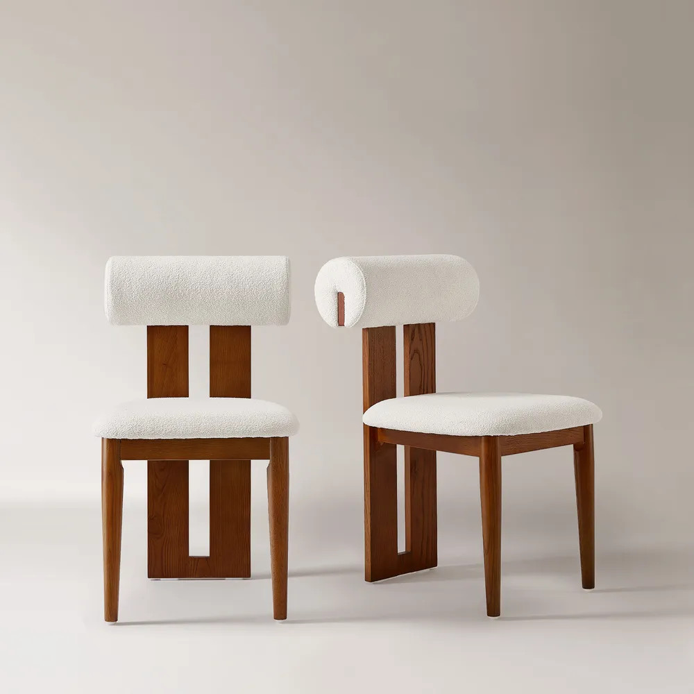 Best SellerCarina Bouclé Dining Chairs Set | Hernest