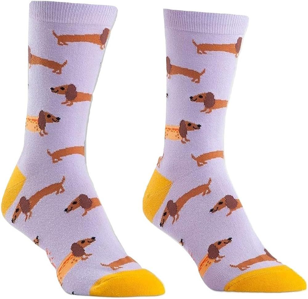 Sock It To Me Women's Dogs Crew Socks | Amazon (US)