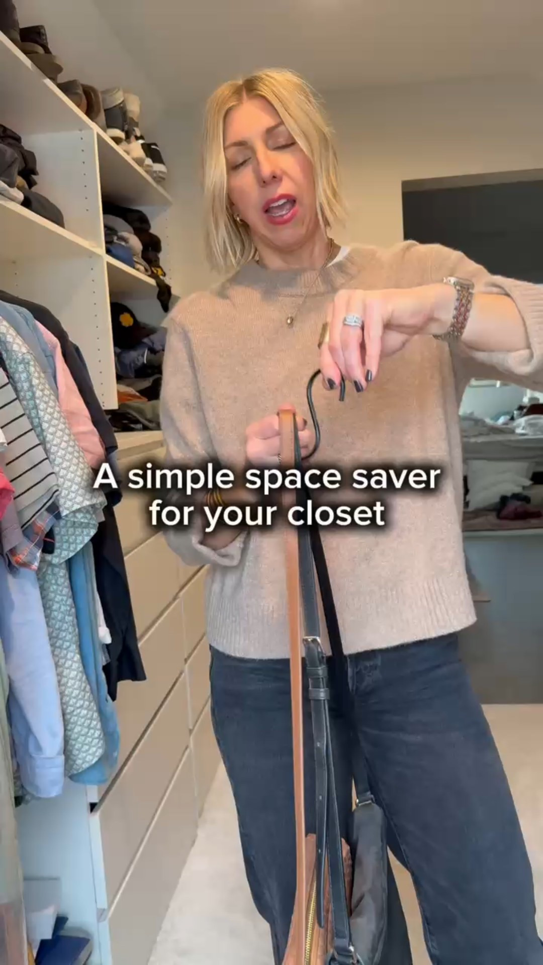 The space saver for your closet 

#LTKHome #LTKmomlife #LTKSeasonal