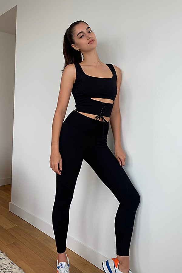 Year Of Ours Teddy Ribbed High-Waisted Legging | Urban Outfitters (US and RoW)