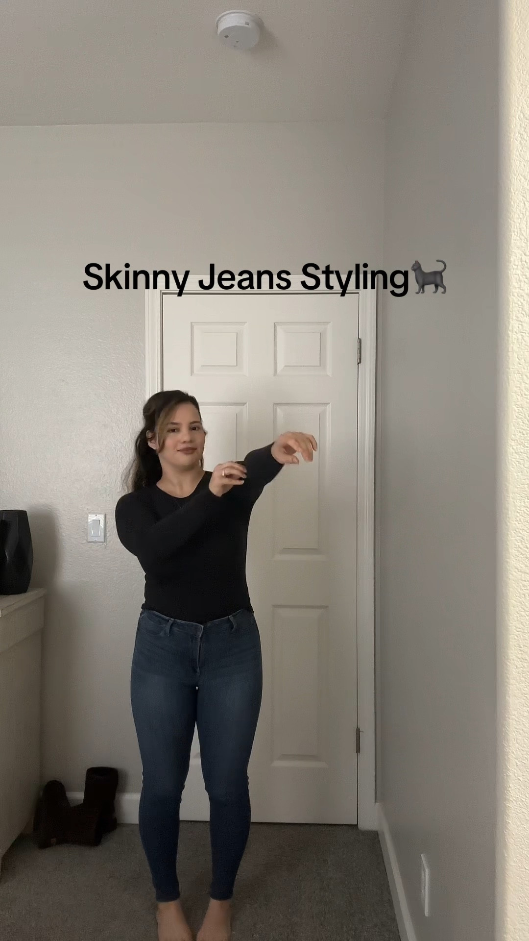 Skinny jeans OOTD