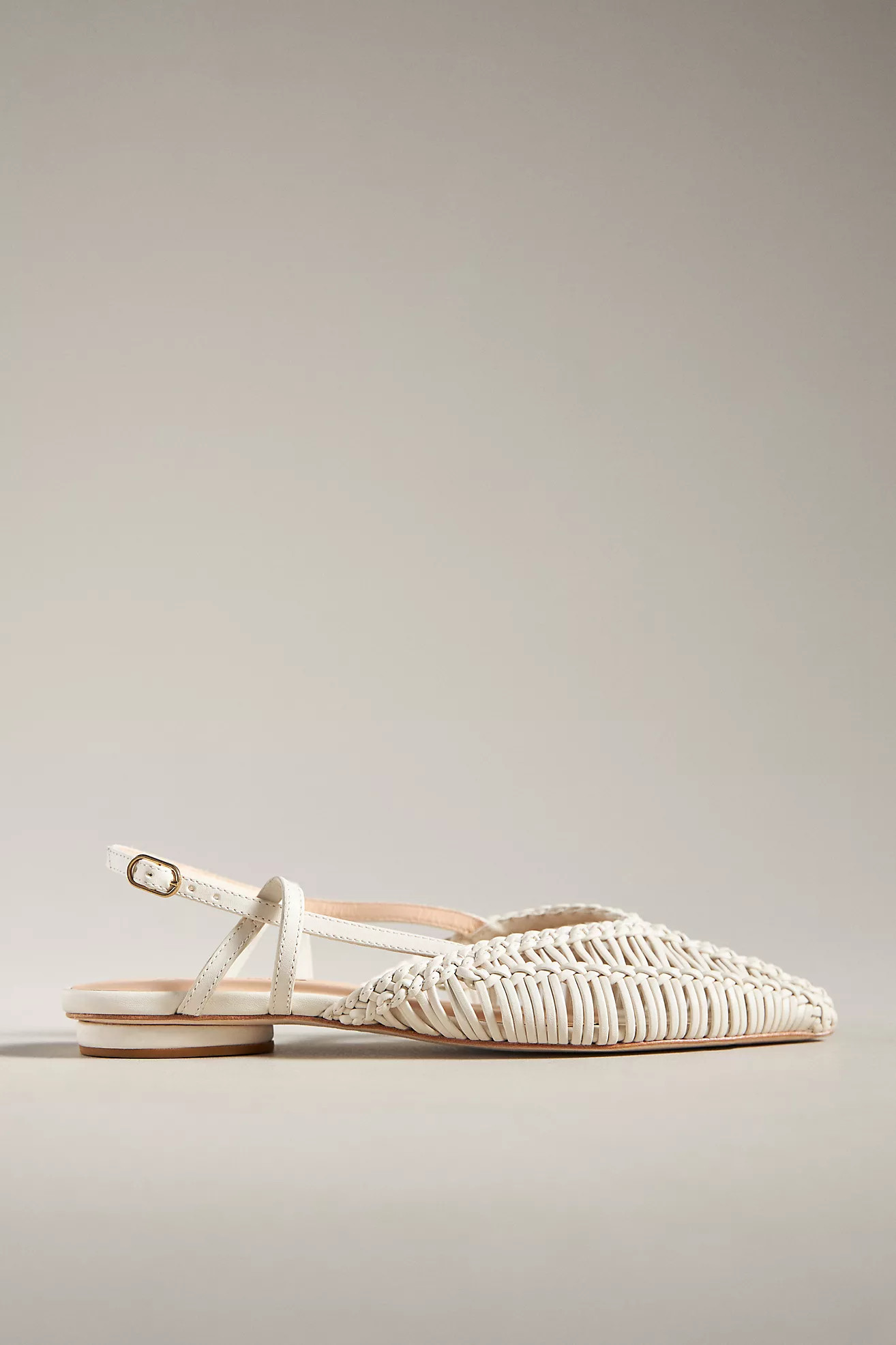 Guilhermina Woven Flats | Anthropologie (US)