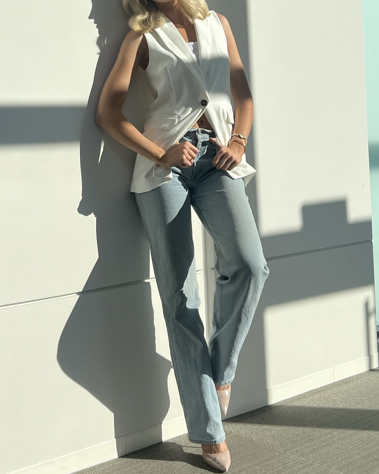 my favorite outfit from corporate training!! 
blazer vest is from Sofi Stella Boutique, but I linked an identical one in this post🤍

#LTKFindsUnder50 #LTKStyleTip #LTKWorkwear