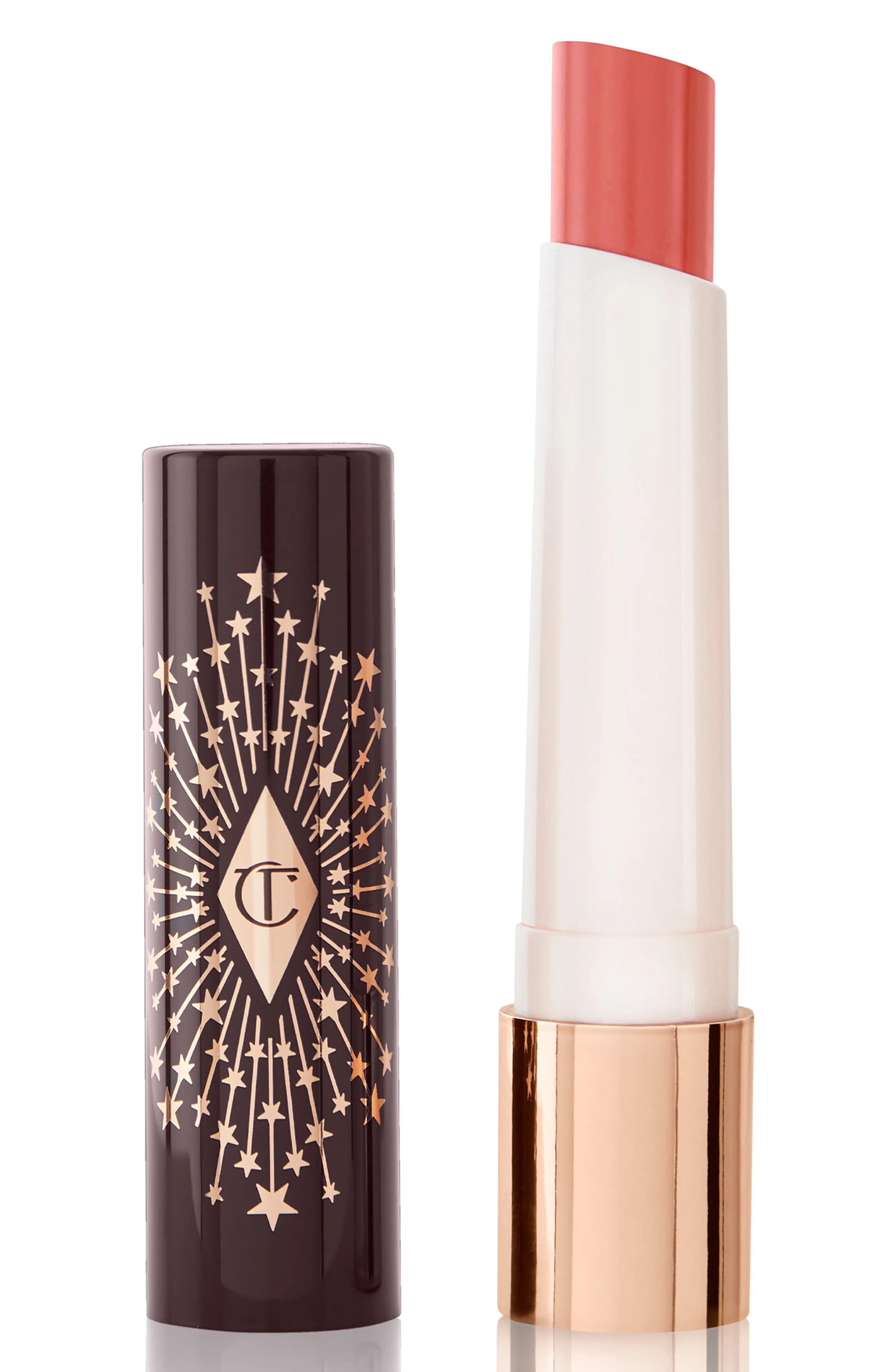 Charlotte Tilbury Hyaluronic Happikiss Lipstick Balm in Happicoral at Nordstrom | Nordstrom