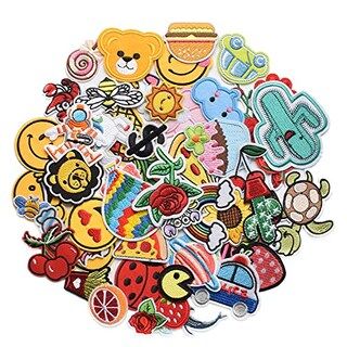 Harsgs 60pcs Random Assorted Styles Embroidered Patches, Bright Vivid Colors, Sew On/Iron On Patc... | Michaels Stores