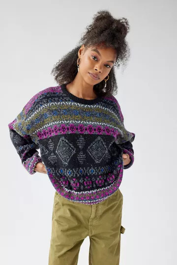Urban Renewal Vintage Fairisle Sweater | Urban Outfitters (US and RoW)