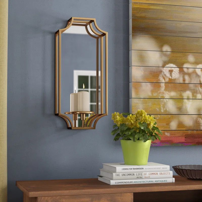 20.25'' H Metal Wall Wall Sconce | Wayfair North America