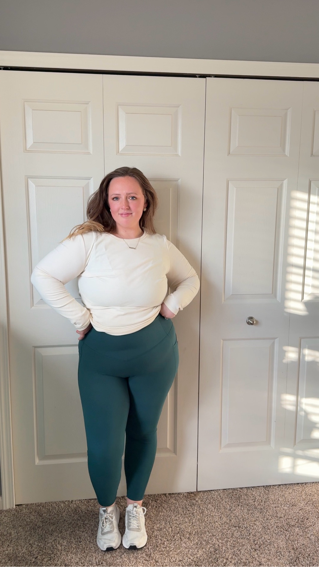 Halara leggings. Spring athletic outfit inspo. Tummy control leggings for midsize girls  

#LTKfitnessgoals #LTKPlusSize #LTKMidsize