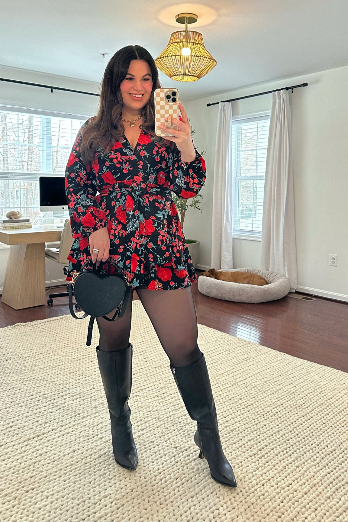Midsize Valentine’s Day outfit from Amazon! Today I’m resharing our favorite romper for Valentine’s Day! I shared this for the first time 3 years ago & it’s been a favorite of mine ever since! Looks so cute on its own for spring/summer or with tights for winter ❄️ 

Tights - xl
Romper - xxl
Boots - 10 wide calf 
Shaping panties - xl *use code KELLYELIZXSPANX to save 

Valentine’s Day, Valentine’s Day outfit, Amazon Valentine’s Day outfit, Amazon fashion, Amazon outfit, romper, wide calf boots, midsize, midsize outfit


#LTKStyleTip #LTKSeasonal #LTKMidsize