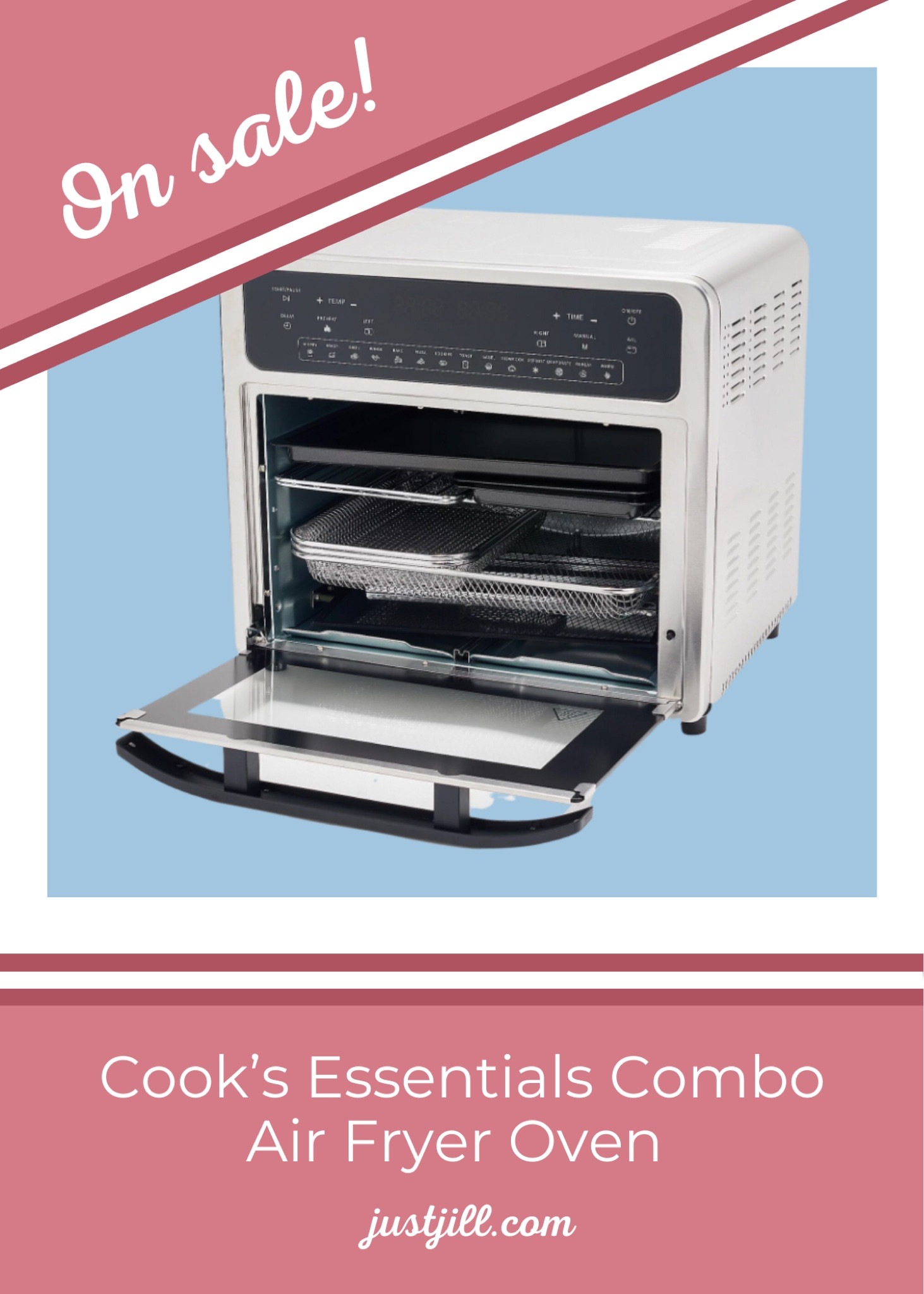 This nifty kitchen appliance is nearly 50% off! It doubles as an air fryer and a congestion oven, and it comes in two colors. 

#LTKhome #LTKfamily #LTKsalealert