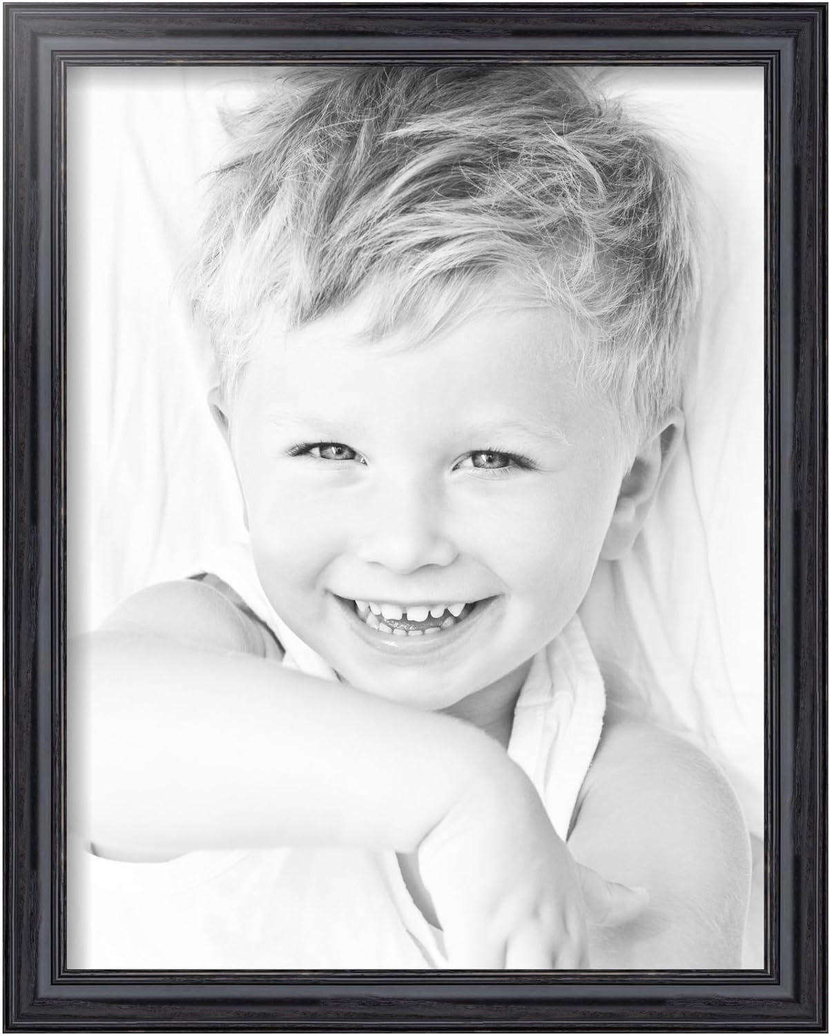 ArtToFrames 14x18 Inch Black Picture Frame, This 1.25" Custom Wood Poster Frame is Black Stain on... | Amazon (US)